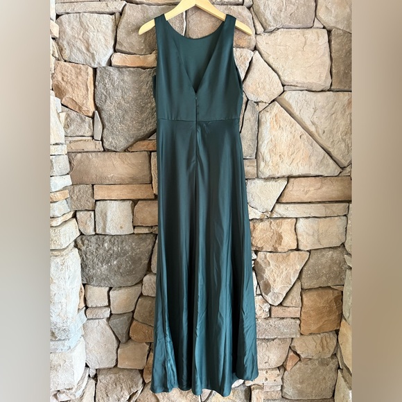 New🌟 BHLDN -Beckett Satin Maxi Dress - Picture 3 of 10